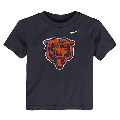 Toddler Nike Navy Chicago Bears Logo T-Shirt