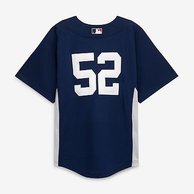 Youth Mitchell & Ness CC Sabathia Navy New York Yankees Mesh Batting Practice Jersey