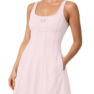 Women's Starter Pastel Pink San Francisco 49ers Pastels Dress