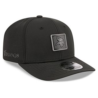 Men's New Era Black Minnesota Vikings 2026 NFL Training Camp 9SEVENTY Adjustable Hat