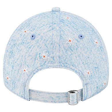 Women's New Era Light Blue New York Mets Daisy All Over 9TWENTY Adjustable Hat