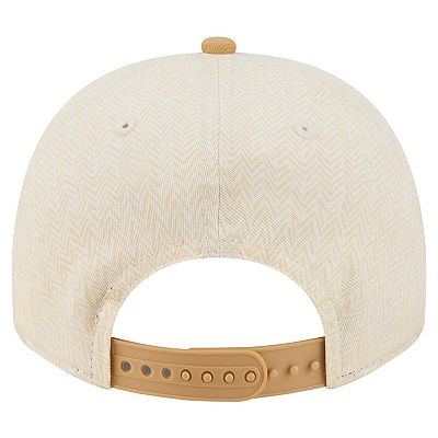 Men's New Era Cream Chicago Bears Herringbone 9FIFTY A-Frame