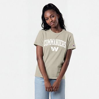 Women's Champion Light Brown Washington Commanders Cocoa Butter T-Shirt