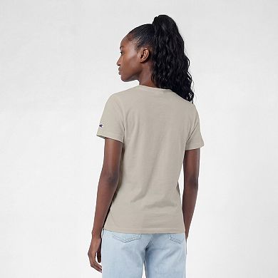 Women's Champion Light Brown Washington Commanders Cocoa Butter T-Shirt
