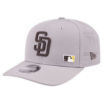 Men's New Era Gray San Diego Padres Laser Perforated 9SEVENTY Adjustable Hat