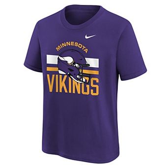Youth Nike Purple Minnesota Vikings Team Issue T-Shirt