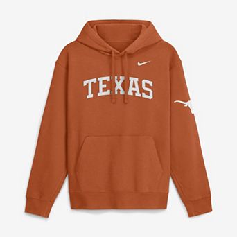 Men's Nike Texas Orange Texas Longhorns 2026 Sideline Club Fleece Hoodie