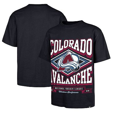 Men's '47 Navy Colorado Avalanche Foundation Heater T-Shirt