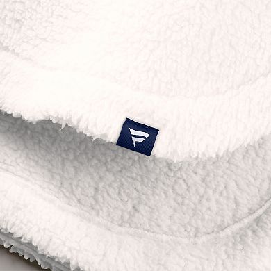 Women's Fanatics White Winnipeg Jets Rush Sherpa Half-Snap Pullover