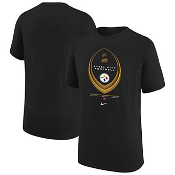 Youth Nike Black Pittsburgh Steelers Icon Legend Dri-FIT T-Shirt