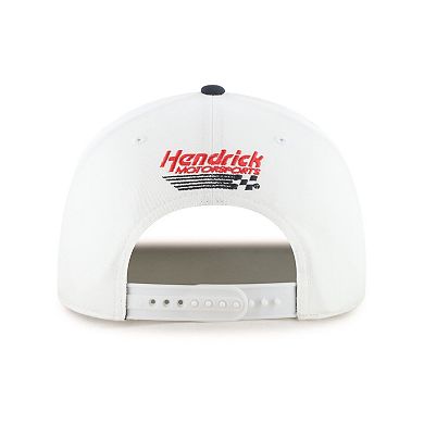 Men's '47 White/Red William Byron Flame Hitch Adjustable Hat