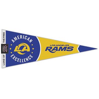WinCraft Los Angeles Rams 12" x 30" America 250 Premium Pennant