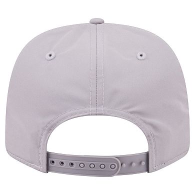 Men's New Era Gray Boston Red Sox Laser Perforated 9SEVENTY Adjustable Hat