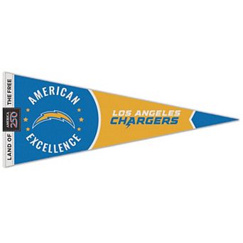 WinCraft Los Angeles Chargers 12" x 30" America 250 Premium Pennant