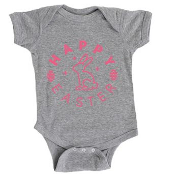 Happy Easter Eggs - Infant Short Sleeve Graphic Bodysuit