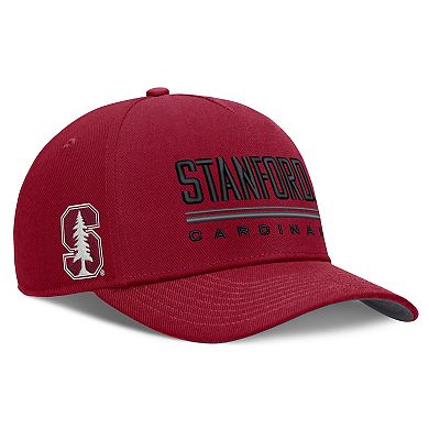 Men's Nike Cardinal Stanford Cardinal 2026 Sideline Dri-FIT Rise Adjustable Hat