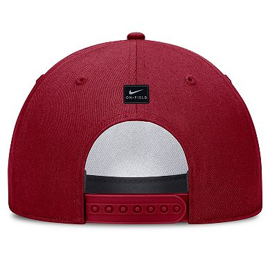 Men's Nike Cardinal Stanford Cardinal 2026 Sideline Dri-FIT Rise Adjustable Hat