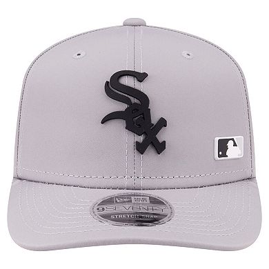 Men's New Era Gray Chicago White Sox Laser Perforated 9SEVENTY Adjustable Hat