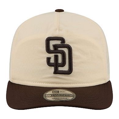 Men's New Era Cream/Brown San Diego Padres Everyday 19TWENTY Adjustable Hat