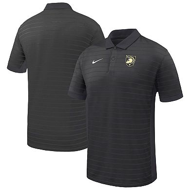 Men's Nike Black Army Black Knights Victory Stripe Dri-FIT Polo