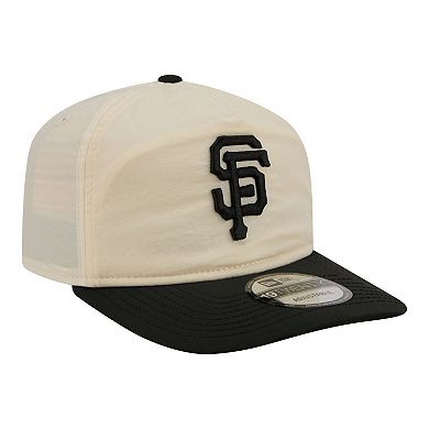 Men's New Era Cream/Black San Francisco Giants Everyday 19TWENTY Adjustable Hat