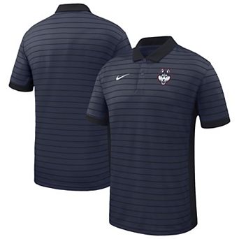 Men's Nike Navy UConn Huskies Victory Stripe Dri-FIT Polo