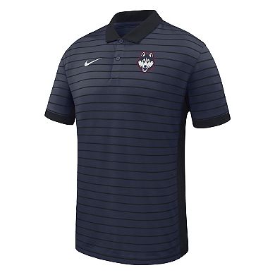 Men's Nike Navy UConn Huskies Victory Stripe Dri-FIT Polo