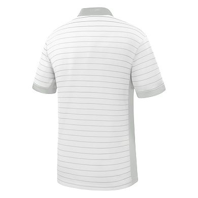 Men's Nike White Oklahoma State Cowboys Victory Stripe Dri-FIT Polo