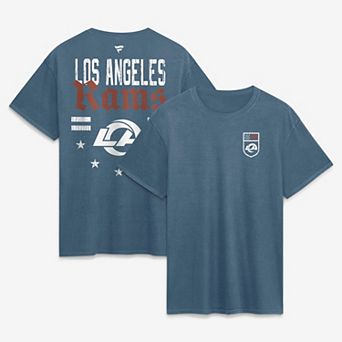 Men's Fanatics Blue Los Angeles Rams Washed Americana T-Shirt