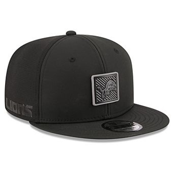 Men's New Era Black Detroit Lions 2026 NFL Training Camp 9FIFTY Adjustable Hat