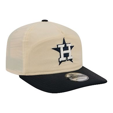 Men's New Era Cream/Navy Houston Astros Everyday 19TWENTY Adjustable Hat