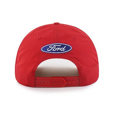 Men's '47 Red Joey Logano Sponsor Logo Side Patch brrr° Hitch Rope Adjustable Hat