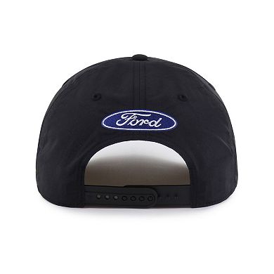 Men's '47 Black Joey Logano Sponsor Logo Side Patch brrr° Hitch Rope Adjustable Hat