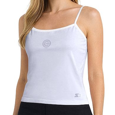 Women's Starter Pastel Blue Chicago Cubs Camisole Top