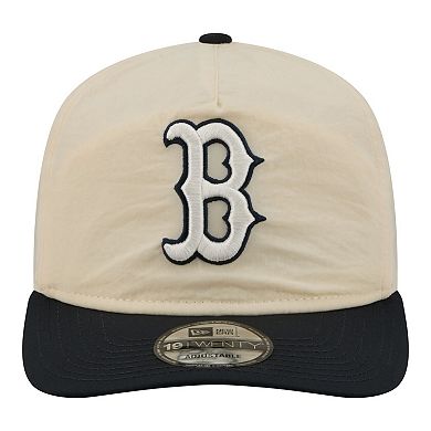 Men's New Era Cream/Navy Boston Red Sox Everyday 19TWENTY Adjustable Hat