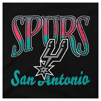 Youth Stadium Essentials Black San Antonio Spurs Sky High T-Shirt