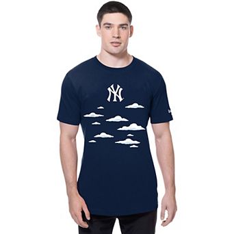 Men's New Era Navy New York Yankees MLB x Simpsons 2026 Collab Clouds T-Shirt