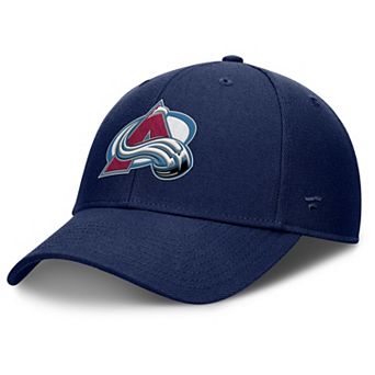 Men's Fanatics Navy Colorado Avalanche Force Adjustable Hat