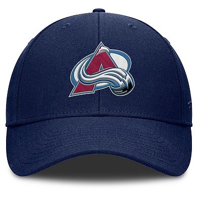 Men's Fanatics Navy Colorado Avalanche Force Adjustable Hat