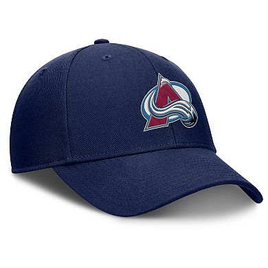 Men's Fanatics Navy Colorado Avalanche Force Adjustable Hat