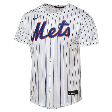 Youth Nike Bo Bichette White New York Mets Home Baseline Jersey