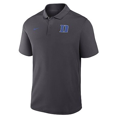 Men's Nike Anthracite Duke Blue Devils Dri-FIT Victory Polo