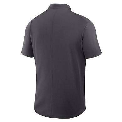 Men's Nike Anthracite Duke Blue Devils Dri-FIT Victory Polo