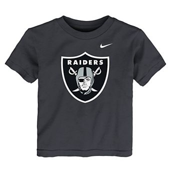 Toddler Nike Black Las Vegas Raiders Logo T-Shirt