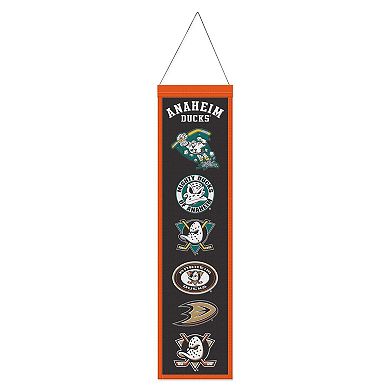 WinCraft Anaheim Ducks 8" x 32" Evolution Banner