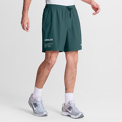 Men's Nike Midnight Green Philadelphia Eagles Form Dri-FIT Shorts