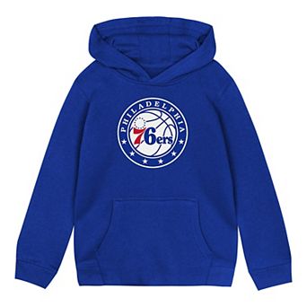Toddler Outerstuff Royal Philadelphia 76ers Primary Logo Hoodie