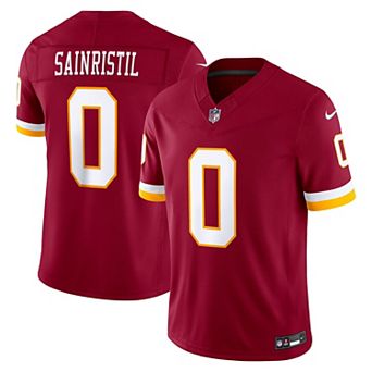 Men's Nike Mike Sainristil Burgundy Washington Commanders Team Vapor F.U.S.E. Stitched Limited Jersey