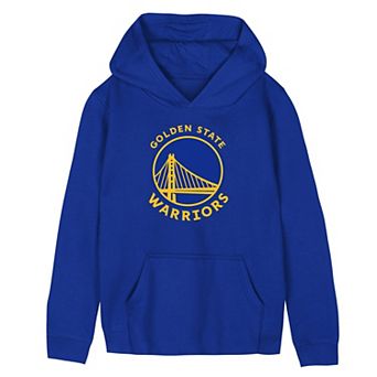 Preschool Outerstuff Royal Golden State Warriors Primary Logo Hoodie