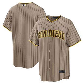 Men's Nike Sand San Diego Padres Alternate Replica Jersey